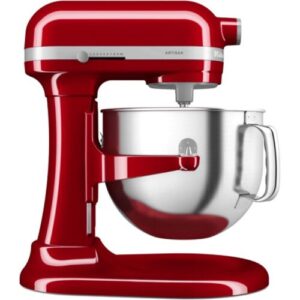 Купить Настольный миксер KitchenAid Настольный миксер Artisan с подъемной чашей 6.7 л цвет красный - 4D-15786997 из реестра по лучшей цене