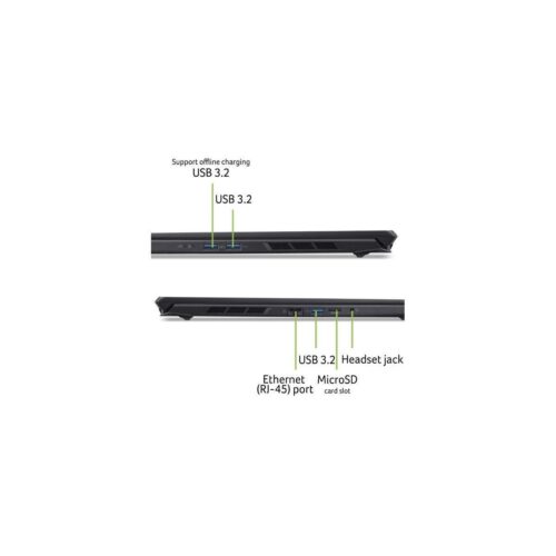 Ноутбук Acer Nitro V 16S ANV16S-71-58YF Intel Core 5 210H/16Gb/SSD1Tb/RTX5060 8Gb (85W)/16"/IPS/WQXGA/2560x1600/180Hz/NoOS/Black/2.1kg (NH.U28CD.001) — изображение 25