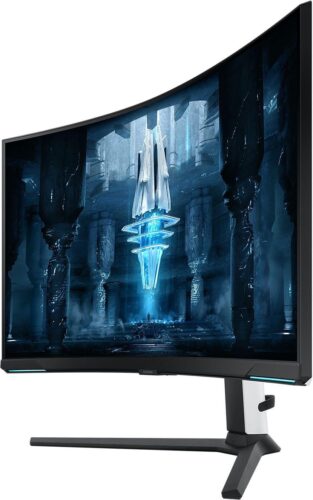 Монитор Samsung 32" Odyssey Neo G8 S32BG852NI черный/белый VA LED 16:9 HDMI полуматовая HAS Piv 350cd 178гр/178гр 3840x2160 240Hz FreeSync Premium Pro DP 4K USB 7кг — изображение 20