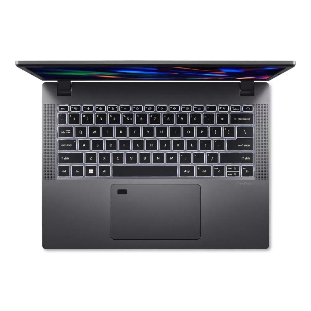 Ноутбук/ ACER TravelMate TMP214-55-G2-597S 14"(1920x1200 (матовый) IPS)/Intel Core i5 1335U(1.3Ghz)/16384Mb/512PCISSDGb/noDVD/Int:Intel HD/Cam/BT/WiFi/50WHr/war 1y/1.5kg/Silver/Win11Pro — изображение 5