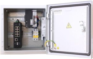 Купить Коммутатор/ OSNOVO Уличный РоЕ коммутатор на базе уличной станции OSNOVO OS-331, 6 *10/100Base-T с PoE (до 30W), 2 *10/100Base-T с PoE (до 60W), 1 *10/100/1000Base-T, 2 порта SFP 1000Base-X, суммарно PoE до 240W, IP66 - 4D-11937411 из реестра по лучшей цене