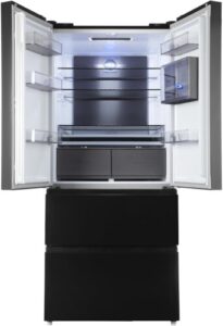Купить Холодильник Hyundai CM55043F 3-хкамерн. черная сталь инвертер - 4D-16058873 из реестра по лучшей цене