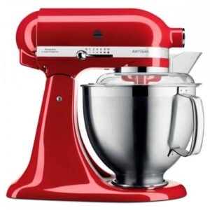 Купить Настольный миксер KitchenAid Настольный миксер с откидным блоком  Artisan 4.8 л, красный - 4D-15495305 из реестра по лучшей цене
