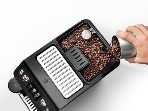 Кофемашина Delonghi Eletta Explore ECAM450.55.S 1450Вт серебристый/черный — изображение 3