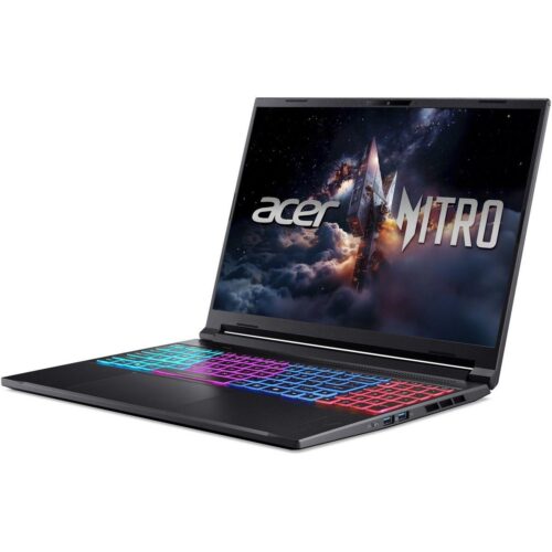 Ноутбук Acer Nitro V 16S ANV16S-71-58YF Intel Core 5 210H/16Gb/SSD1Tb/RTX5060 8Gb (85W)/16"/IPS/WQXGA/2560x1600/180Hz/NoOS/Black/2.1kg (NH.U28CD.001) — изображение 20