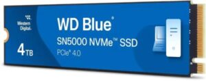 Купить Твердотельный накопитель Western Digital Black SSD SN5000 M2.2280 PCIe 4.0 4Tb, 5500MBs/5000MBs, TBW 1200, WDS400T4B0E, 1 year - 4D-17233790 из реестра по лучшей цене