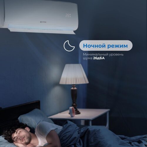 Сплит-система Vitek VT-2505 белый — изображение 12