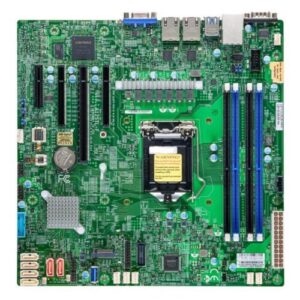Купить Материнская плата SuperMicro MBD-X12STL-F-B Intel® Xeon® E-2300 Processor, 10th Generation Intel® Pentium® Processor, Single Socket LGA-1200 (Socket H5) supported,CPU supports Up to 95W TDP,Intel® C252,Up to 128GB Unbuffered ECC UDIMM,DDR4-3200MHz, in 4 D - 4D-13296394 из реестра по лучшей цене