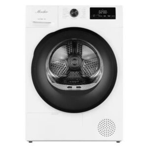 Купить Сушильная машина MONSHER/ Сушильная машина MONSHER, High-Tech, загрузка 9 кг, 15 программ, тепловой насос, подсветка барабана, отсрочка старта, электронное управление, блокировка от детей, энергоэффективность А++, цвет белый - 4D-15278988 из реестра по лучшей цене