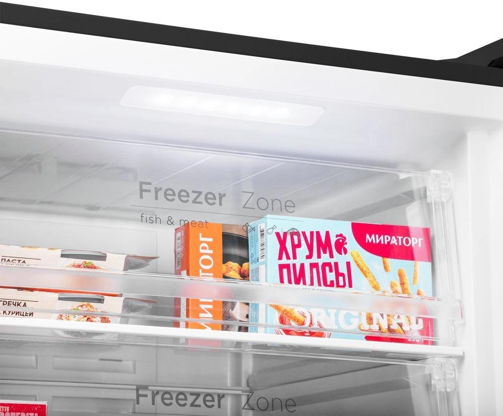 Морозильная камера Maunfeld MFFR185SB черная сталь — изображение 9