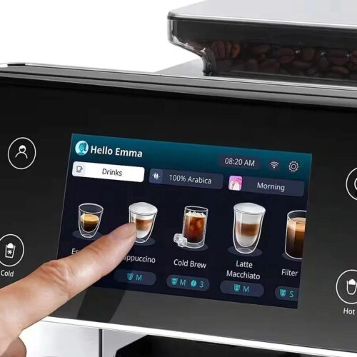 Кофемашина Delonghi ECAM630.55.SSM 1450Вт черный/серебристый — изображение 5