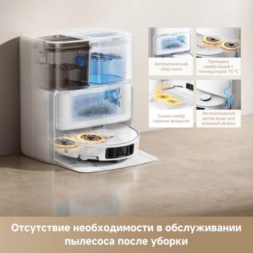 Пылесос-робот Trouver P50 Ultra 75Вт белый — изображение 3