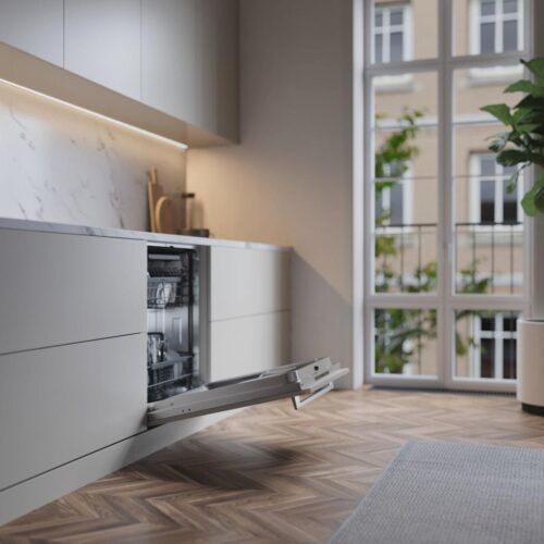 Встраиваемая посудомоечная машина ASKO/ Арт. 746026 ; ПРОМО ; Встраиваемая посудомоечная машина ASKO, 60 см, слайдер, 14 комплектов, 3 уровня загрузки, 8 программ, Status Light, Aqua Safe, сушка Turbo Combi Drying, авто. открывание двери, энергоэффективно — изображение 6