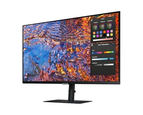 Монитор Samsung 32" ViewFinity S8 S80PB S32B800PXI (IPS 21:9 3840x2160x60Hz 5ms 350cd 1000:1 178/178 1,07 bill; DP; HDMI; USB-C (90W); USB3.0x3 RJ45 HAS Tilt Swiv VESA Black — изображение 4
