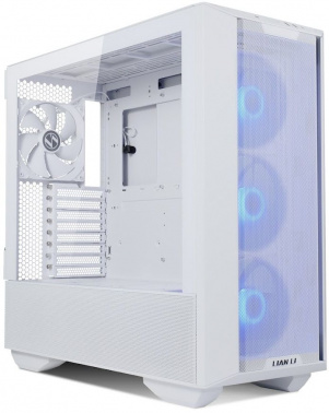 Корпус Lian-Li Lancool III RGB белый без БП ATX 10x120mm 3x140mm 2xUSB3.0 audio bott PSU — изображение 8