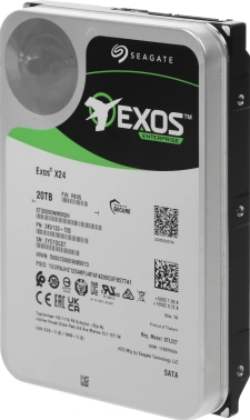 Жесткий диск Seagate SATA-III 20TB ST20000NM002H Server Exos X24 4KN (7200rpm) 512Mb 3.5″