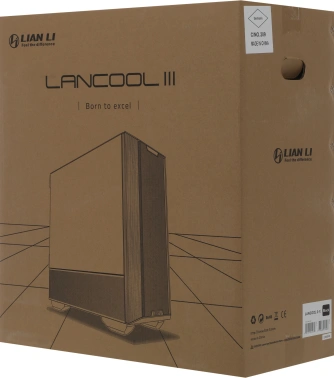 Корпус Lian-Li Lancool III черный без БП ATX 10x120mm 3x140mm 2xUSB3.0 audio bott PSU — изображение 14