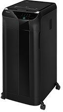 Шредер Fellowes AutoMax 550C с автоподачей (секр.P-4) фрагменты 550лист. 83лтр. скрепки скобы пл.карты CD