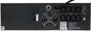 Источник бесперебойного питания Powercom King Pro RM KIN-2200AP LCD 1760Вт 2200ВА черный — изображение 2