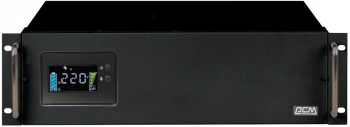 Источник бесперебойного питания Powercom King Pro RM KIN-3000AP LCD 2400Вт 3000ВА черный