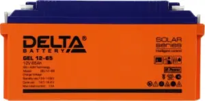 Купить Батарея для ИБП Delta GEL 12-65 12В 65Ач -  из реестра по лучшей цене