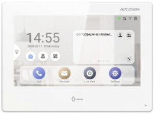 Купить Видеодомофон Hikvision DS-KH9510-WTE1(B) белый - ME-1838854 из реестра по лучшей цене