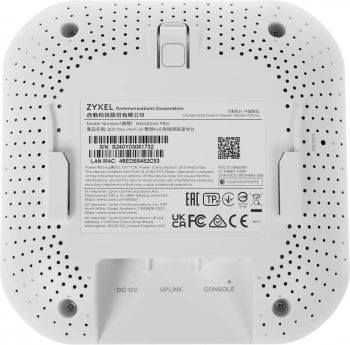 Точка доступа Zyxel NebulaFlex NWA50AX Pro (NWA50AXPRO-EU0102F) AX3000 10/100/1000/2500BASE-T белый — изображение 7