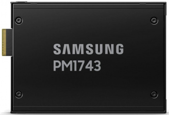 Твердотельный накопитель Samsung Enterprise SSD, 2.5"(SFF/U.3) 15mm, PM1743, 3840GB, NVMe PCIe 5.0 1x4, DP 2x2, R14000/W6000Mb/s, IOPS(R4K) 2500K/280K, MTBF 2,5M, 1DWPD/5Y, TBW 7008TB, TBW 7008TB, OEM