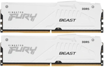 Память DDR5 2x32GB 5200MHz Kingston KF552C40BWAK2-64 Fury Beast RGB RTL Gaming PC5-41600 CL40 DIMM 288-pin 1.25В single rank с радиатором Ret