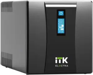 Купить Источник бесперебойного питания ITK Electra EET-1500VA-1-002-S 900Вт 1500ВА черный - ME-2009637 из реестра по лучшей цене
