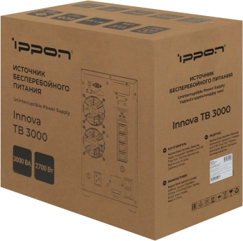 Источник бесперебойного питания Ippon Innova TBE 3000 2700Вт 3000ВА черный