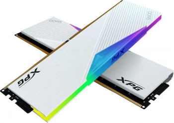 Память DDR5 2x32GB 6000MHz A-Data AX5U6000C3032G-DCLARWH XPG Lancer RGB RTL Gaming PC5-48000 CL30 DIMM 288-pin 1.35В kit dual rank с радиатором Ret — изображение 5