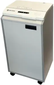 Купить Шредер New United Respect 230C.70 серый (секр.P-4) фрагменты 35лист. 70лтр. скрепки скобы пл.карты CD - ME-2129905 из реестра по лучшей цене