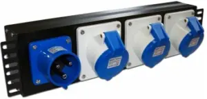 Купить Блок распределения питания Lanmaster TWT-PDU-32AI9-1P гор.размещ. 3xIEC309 базовые 32A IEC 309 - ME-2134198 из реестра по лучшей цене