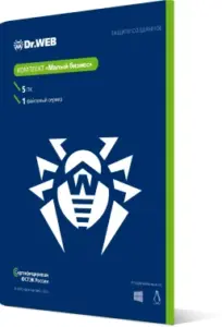 Купить Программное Обеспечение DR.Web Малый бизнес серт.ФСТЭК России №5003 5ПК 1СРВ 5моб. 1г (BBZ-*C-12M-5-A3) - ME-2179301 из реестра по лучшей цене