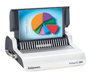 Купить Переплетчик Fellowes Pulsar E (FS-56207) A4/перф.20л.сшив/макс.300л./пластик.пруж. (6-38мм)/электр. - 4D-14673281 из реестра по лучшей цене