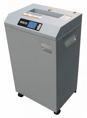 Шредер Office Kit S600 1.9×15 серый (секр.P-5) фрагменты 17лист. 60лтр. скрепки скобы пл.карты CD