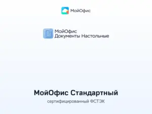 Купить МойОфис Стандартный, сертифицированный ФСТЭК - MOYO-STD-FSTEK из реестра по лучшей цене